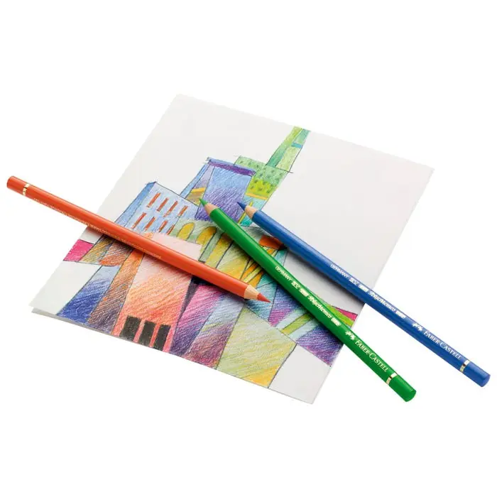 Hot Deal Faber-Castell Polychromos Artist Colored Pencils, Assorted Colors, Set of 12